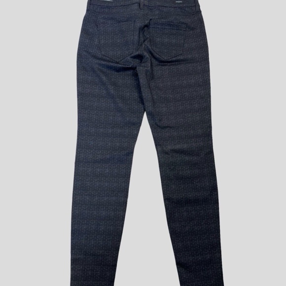 Liverpool Leggings Charcoal Print Madonna Stretch Knit Ankle Skinny Size 4/27 - Picture 2 of 15